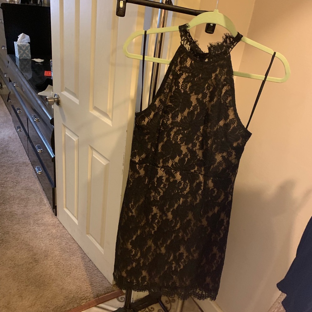 Halter like Midi Dress - Open Back - Picture 1 of 2